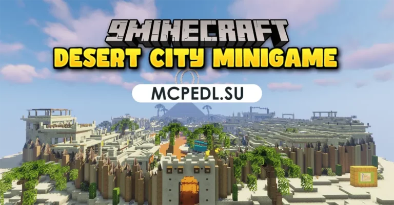 Desert City Map for Minecraft PE