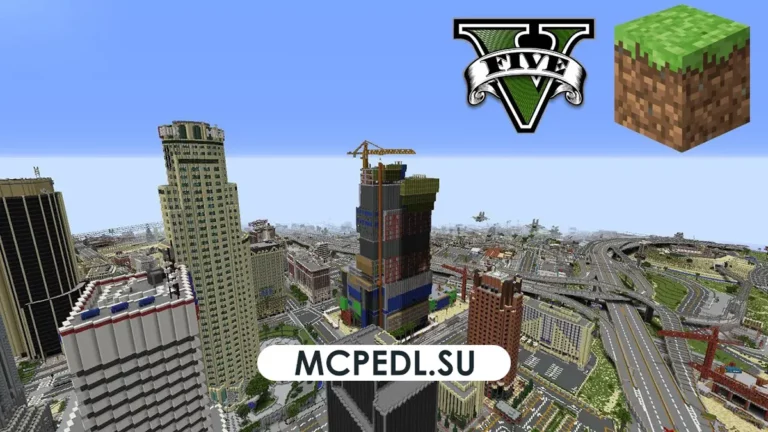 GTA Map for Minecraft PE