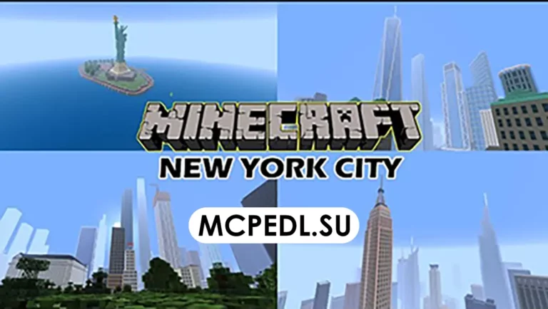 New York city Map for Minecraft PE